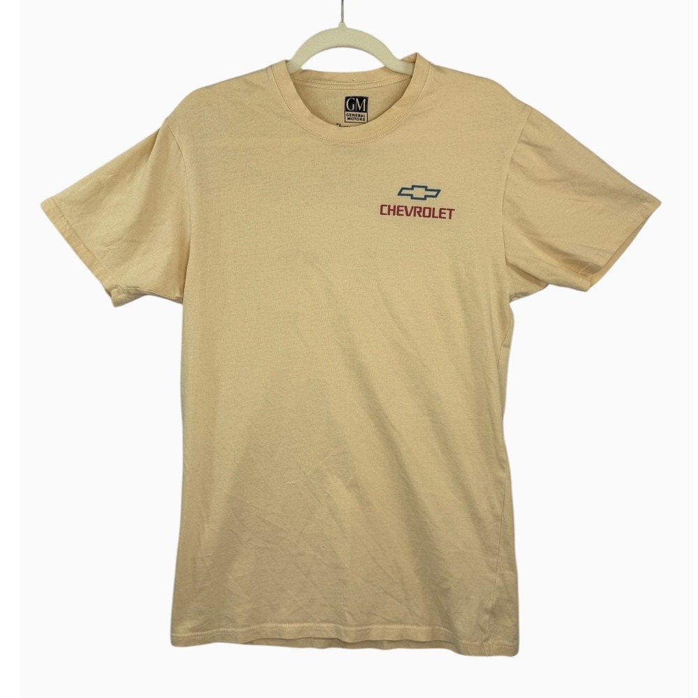Chevrolet GM American Needle Heartbeat of America T-Shirt Men's M Natural